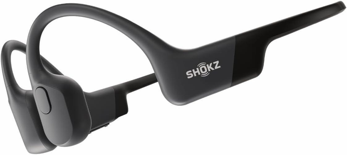 SHOKZ OpenRun Mini - Bone Conduction Headphones, Open-Ear Bluetooth Wireless Sport Headphones for Running and Workout, Sweat Resistant