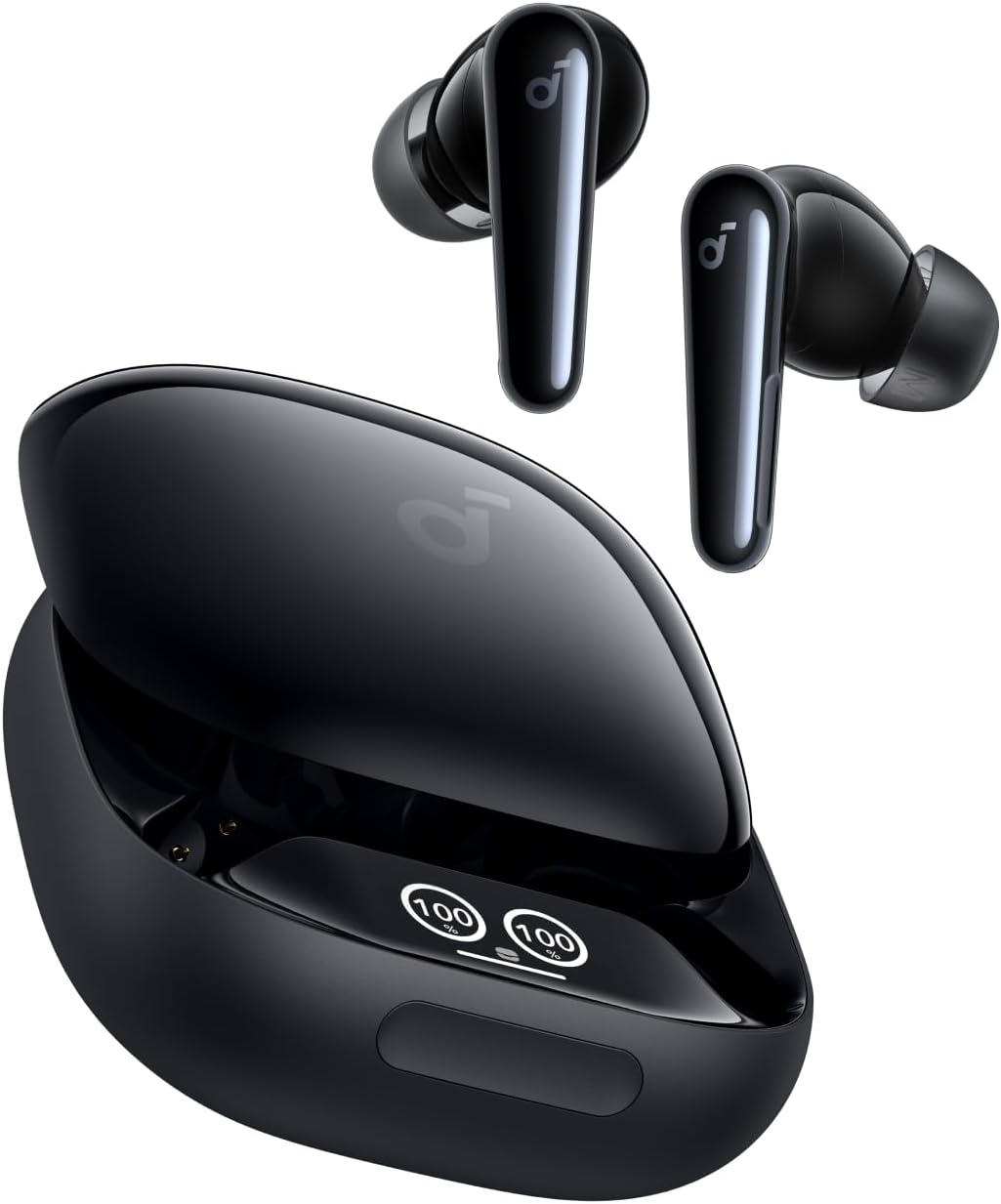 Soundcore Liberty 4 Pro by Anker, Noise Cancelling Wireless Earbuds, 7-Sensor and Real-Time Adaptive Noise Cancelling, 2x Faster Charging