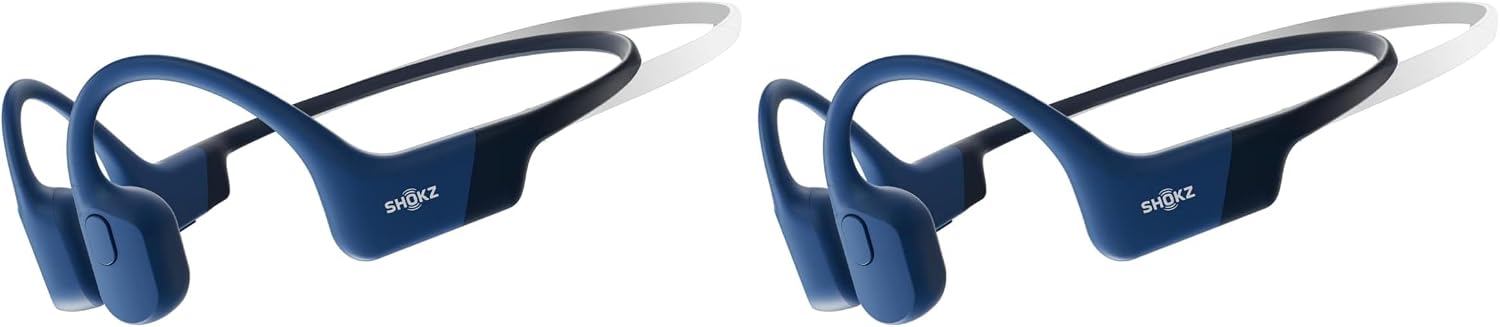 SHOKZ OpenRun Mini - Bone Conduction Headphones, Open-Ear Bluetooth Wireless Sport Headphones for Running and Workout, Sweat Resistant