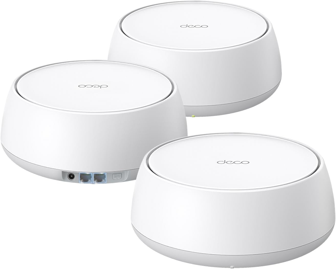 TP-Link Deco X55 AX3000 WiFi 6 Mesh System - Covers up to 6500 Sq.Ft, Replaces Wireless Router and Extender, 3 Gigabit Ports per Unit