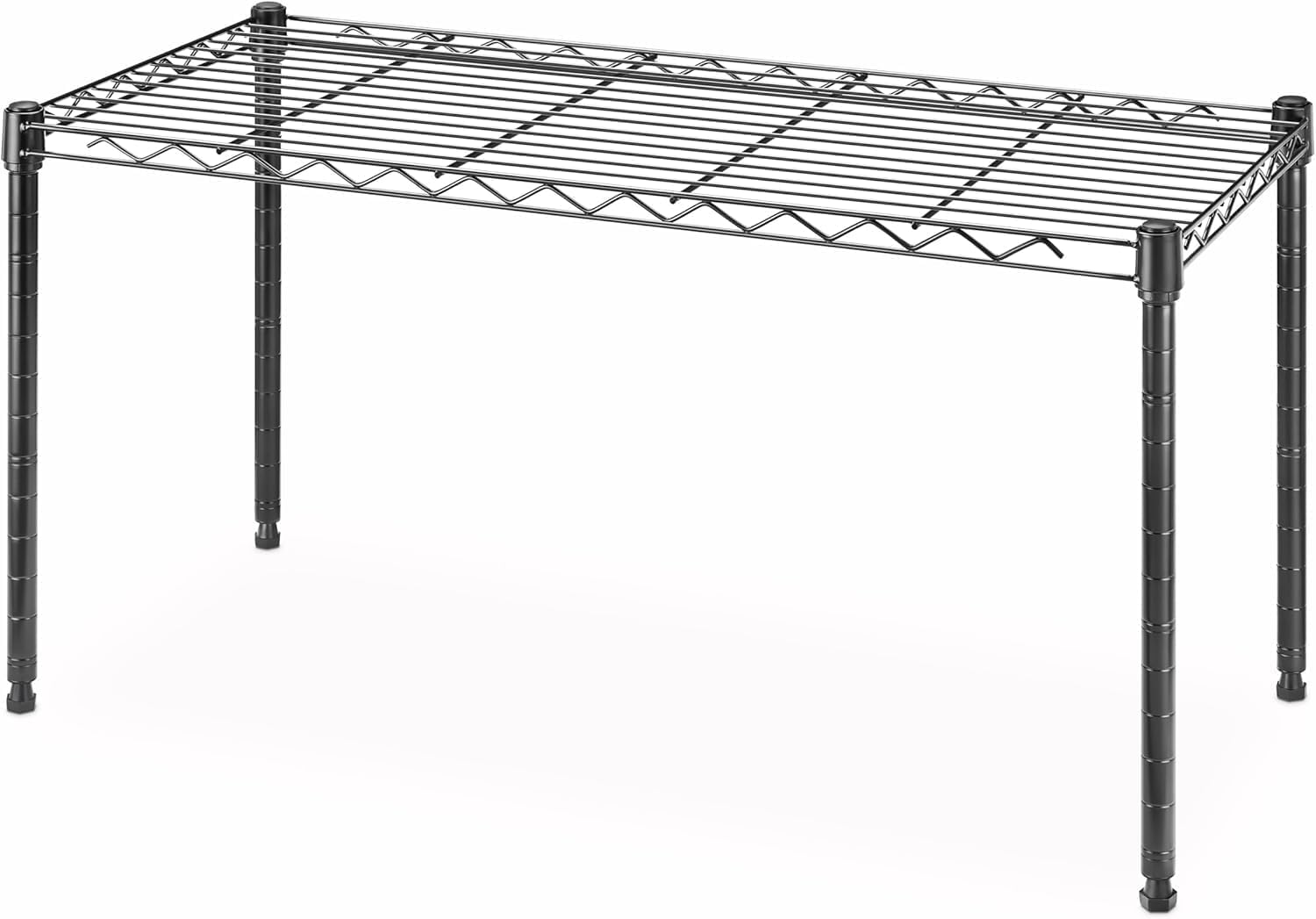 Whitmor 3-Wire Shelving Unit, Metal Storage Shelves, Easy Assembly Home Organizer for Pantry, Kitchen, Garage, Plant