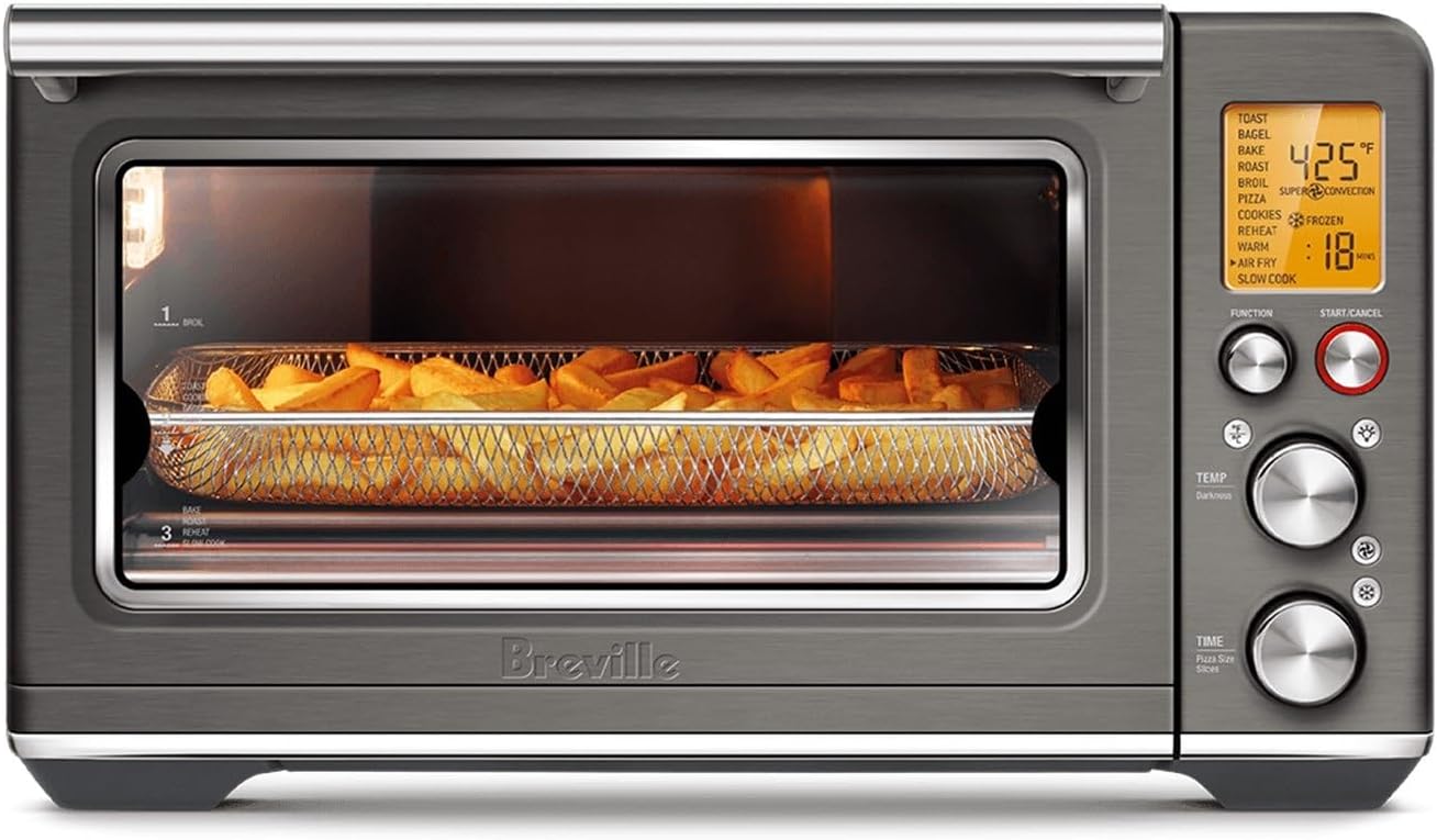Breville BOV860BTR Smart Oven Air Fryer and Convection Oven, Black Truffle