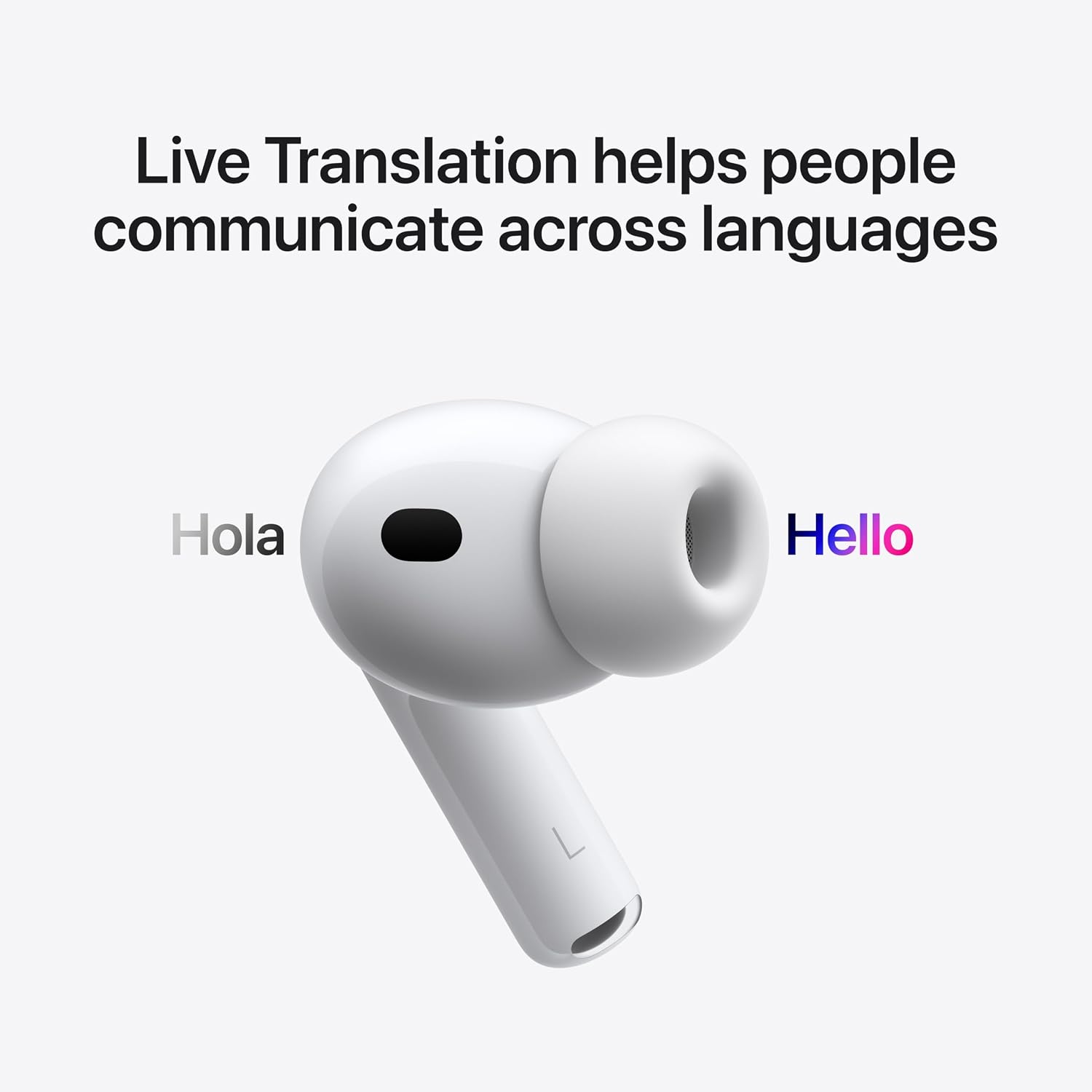 Apple AirPods Pro 3 Wireless Earbuds, Active Noise Cancellation, Live Translation, Heart Rate Sensing, Hearing Aid Feature, Bluetooth Headphones
