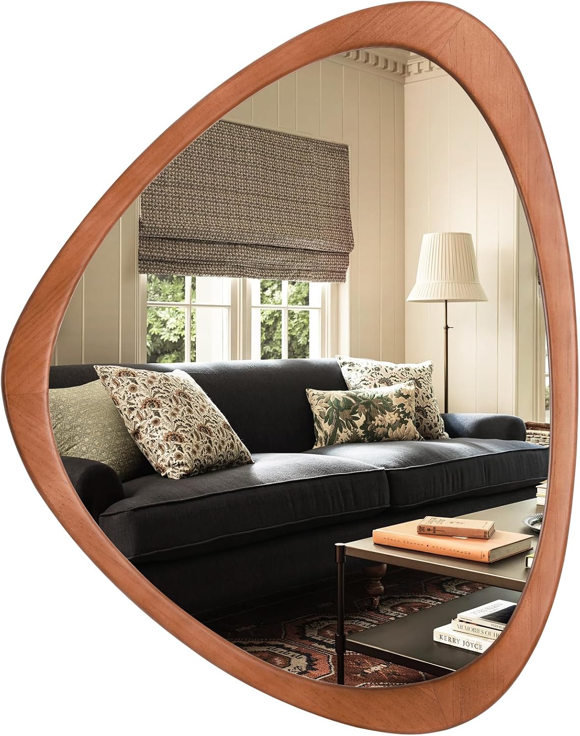 WallBeyond Asymmetrical Mirror, Irregular Mirror Full Length, Boho Wall Mirrors Decorative for Bedroom Living Room Entryway Hall