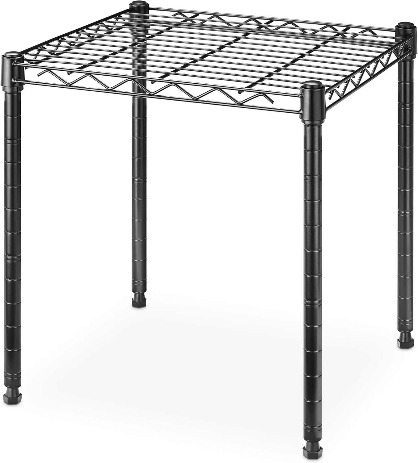 Whitmor 3-Wire Shelving Unit, Metal Storage Shelves, Easy Assembly Home Organizer for Pantry, Kitchen, Garage, Plant