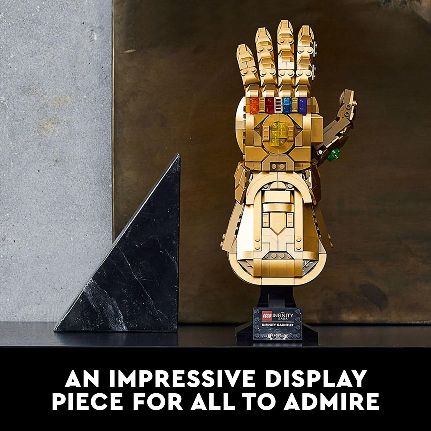 LEGO Marvel Infinity Gauntlet Set 76191 Collectible Thanos Glove with Infinity Stones, Building Set, Avengers Gift Idea for Adults and Teens