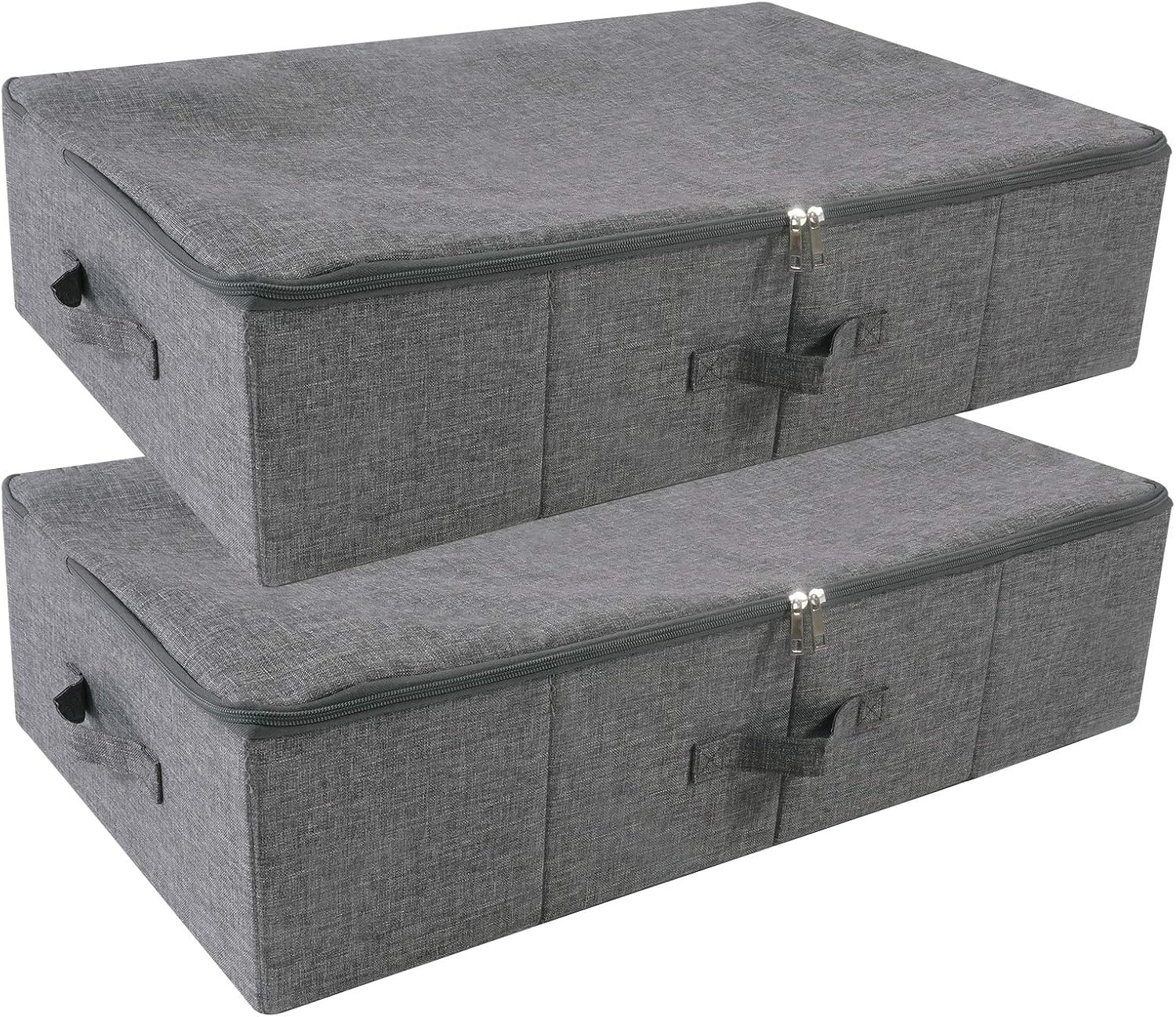 iwill CREATE PRO 3pcs Closet Clothes Blanket, Duvets Lidded Storage Bins Under Bed Organizer, Underbed wedding dress Storage