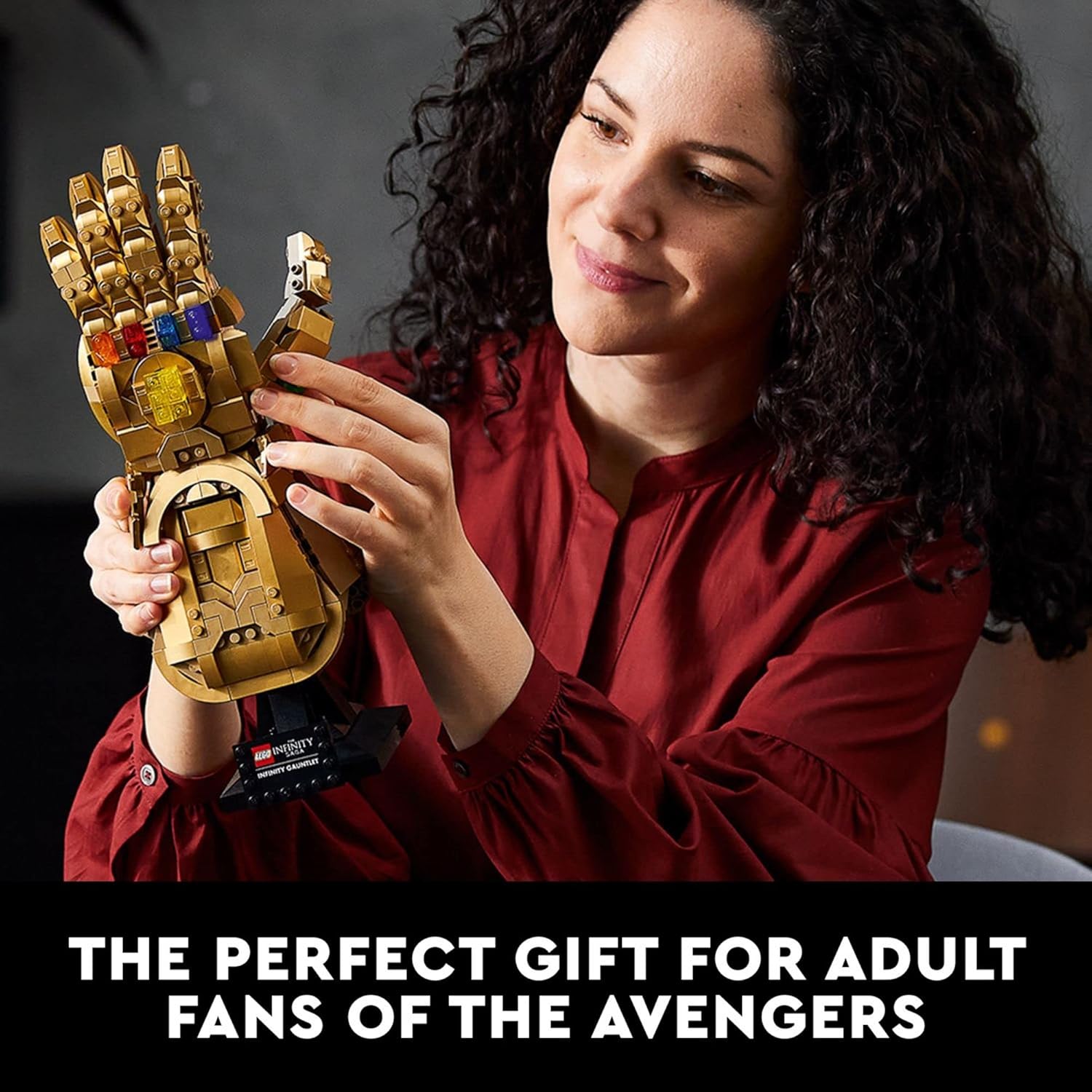 LEGO Marvel Infinity Gauntlet Set 76191 Collectible Thanos Glove with Infinity Stones, Building Set, Avengers Gift Idea for Adults and Teens