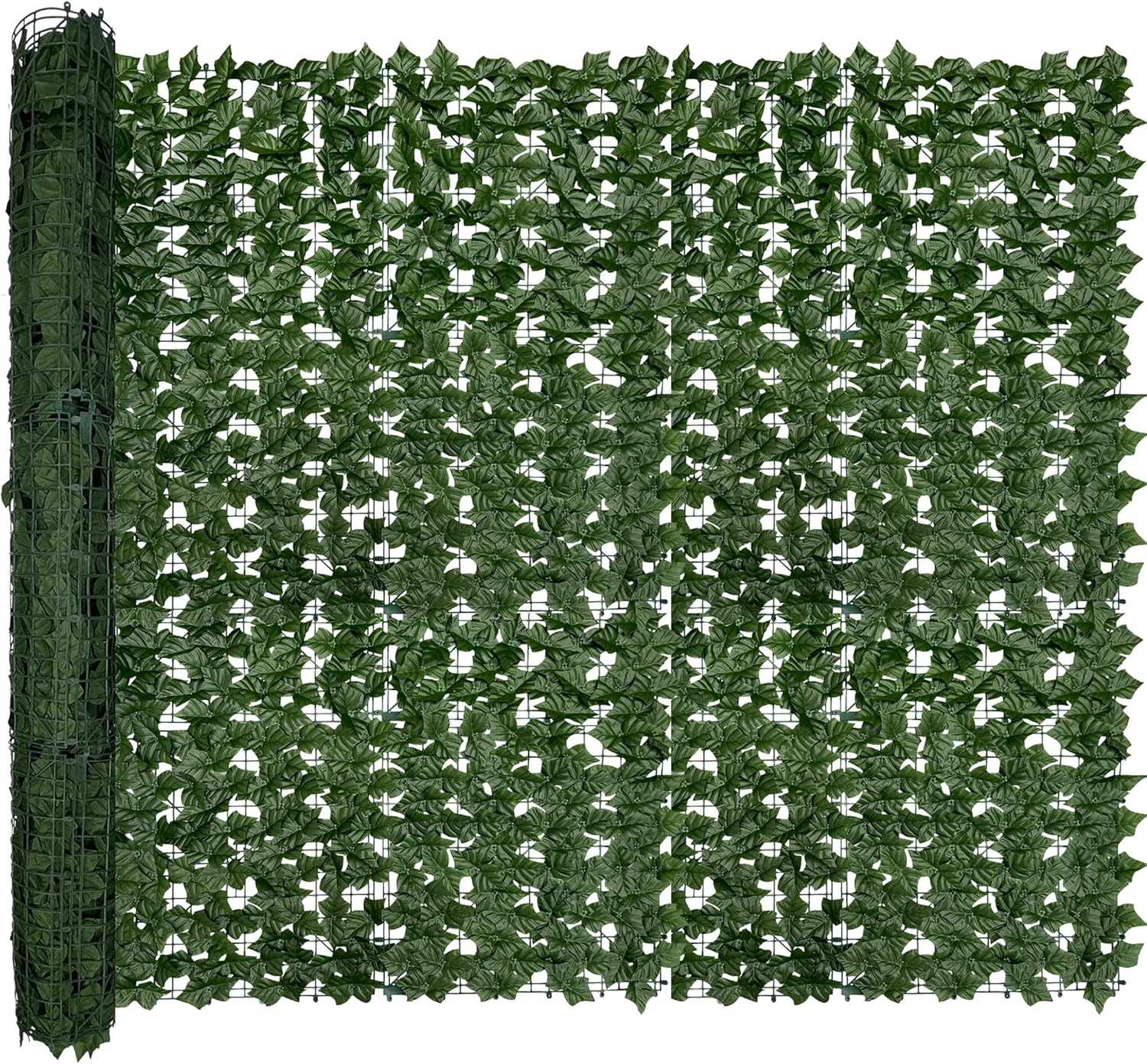 DOPGIB 80"x120" (67 SQFT) Greenery Faux Grass Wall Hedge Backdrop, UV Resistant Green Leaves Faux, Garden Indoor Outdoor Home Decor