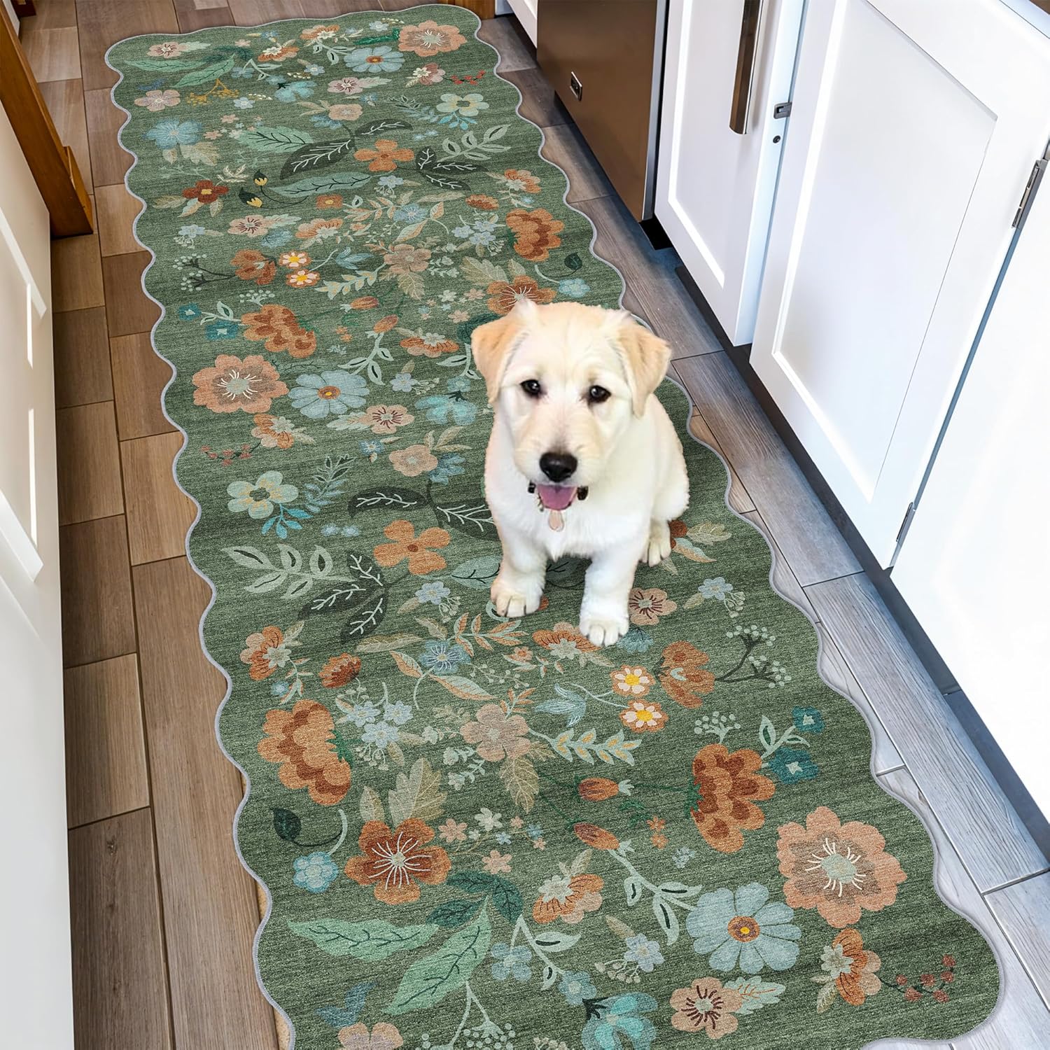 HY HAO YUN LAI Washable Large 9x12 Area Rug: Living Room Oriental Non Slip Soft Rugs Indoor Low Pile Stain Resistant Carpet for Bedroom Dining Room
